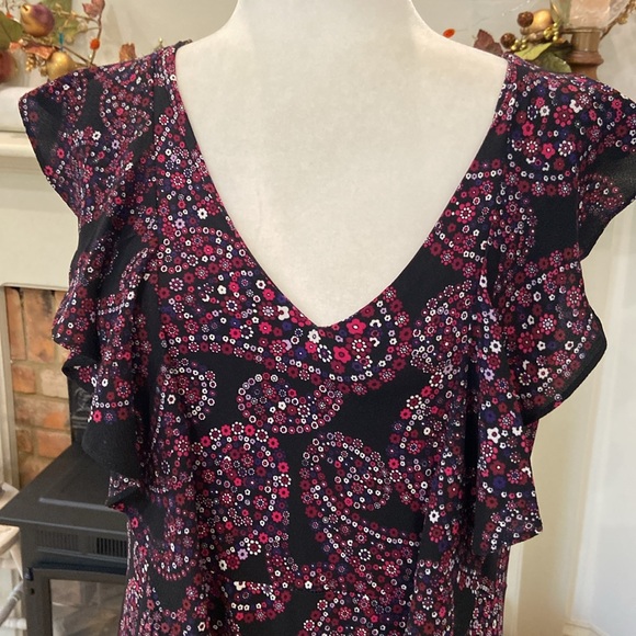 MICHAEL Michael Kors Floral Paisley Print
Cascade Dress size medium - Picture 4 of 9